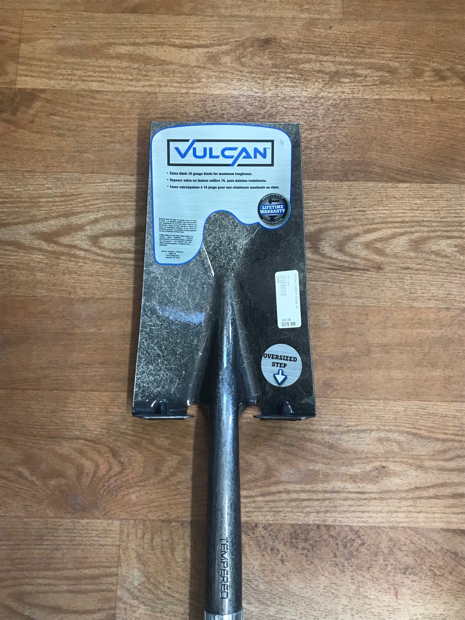 Vulvan Garden Spade - 48" Handle