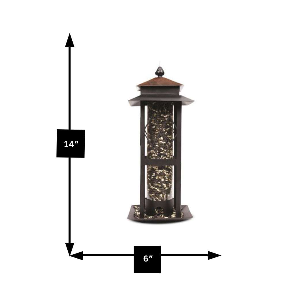 Pinebush Regal Style Trellis Tube Feeder 14