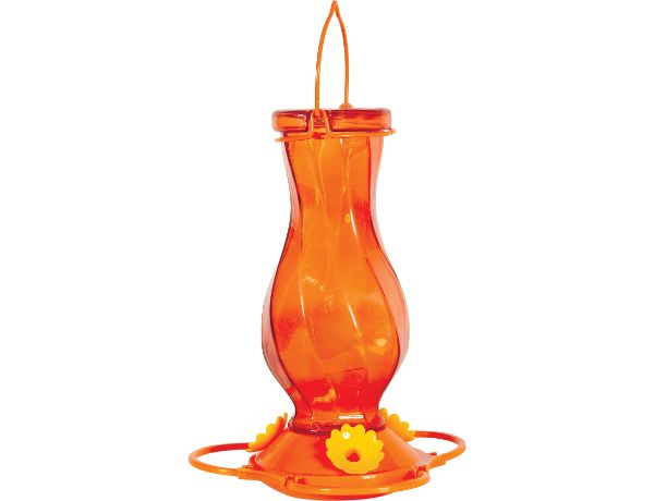 Pinebush Orange Twist Bottle Oriole Feeder