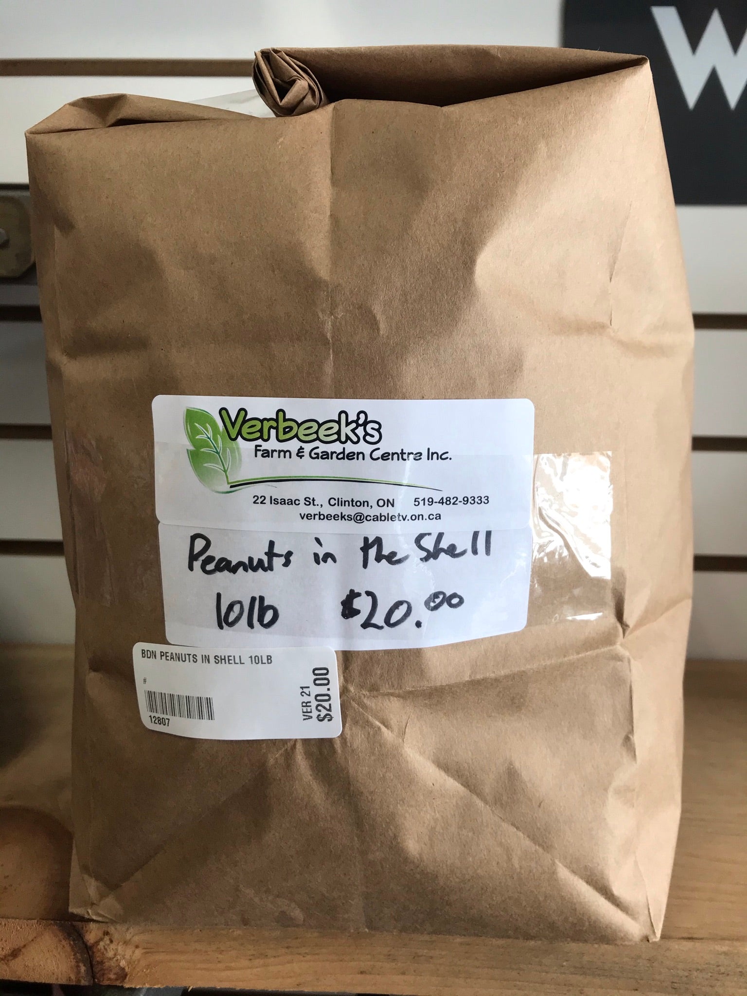 Peanuts in the Shell - 10lb - Bulk