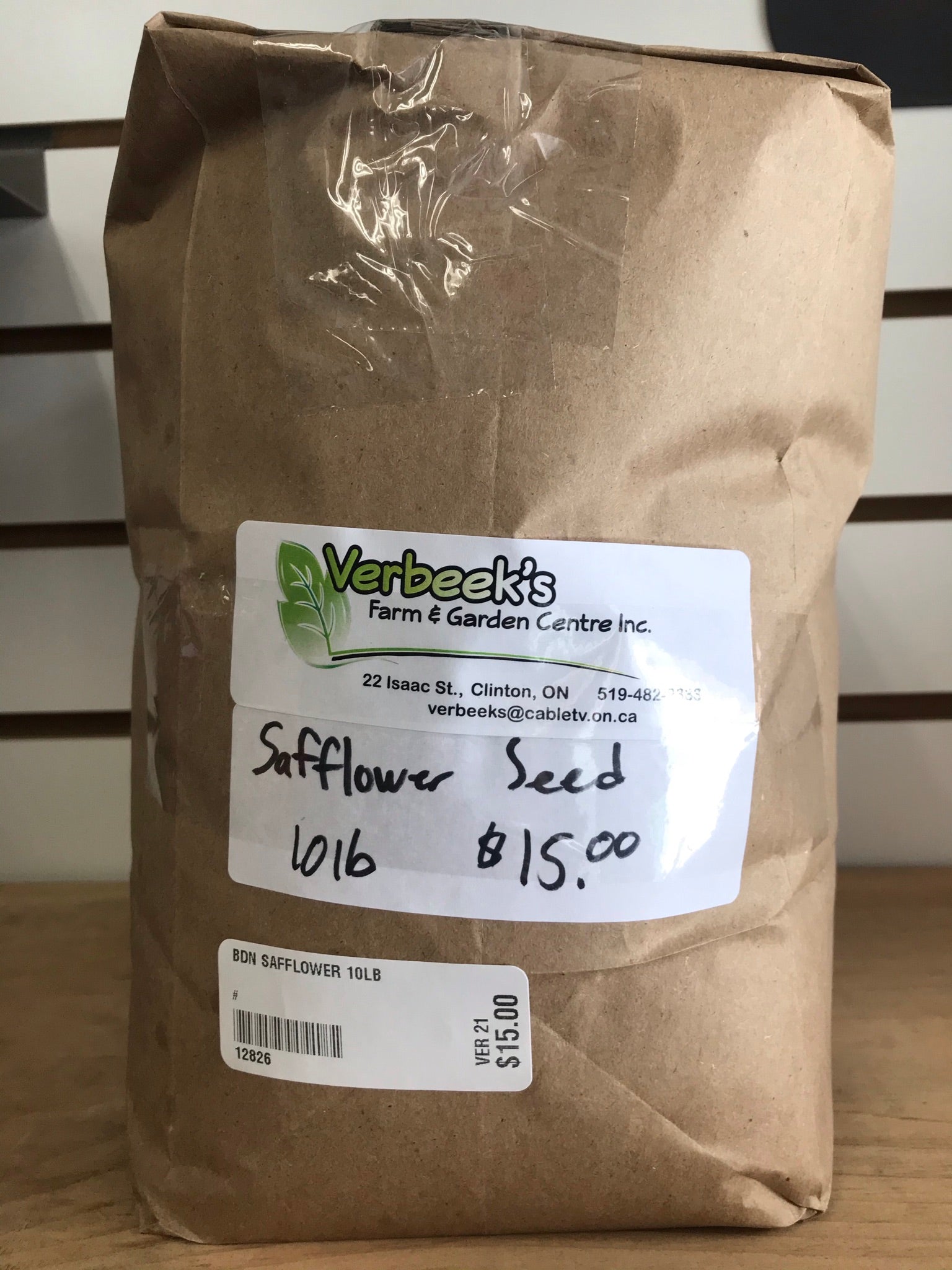 Safflower Seed - 10lb - Bulk