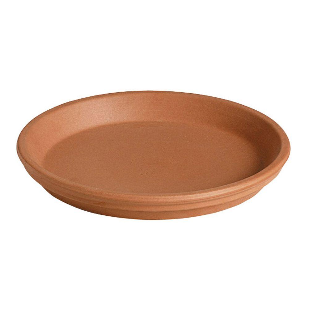 14" Terra Cotta Saucer - Clay