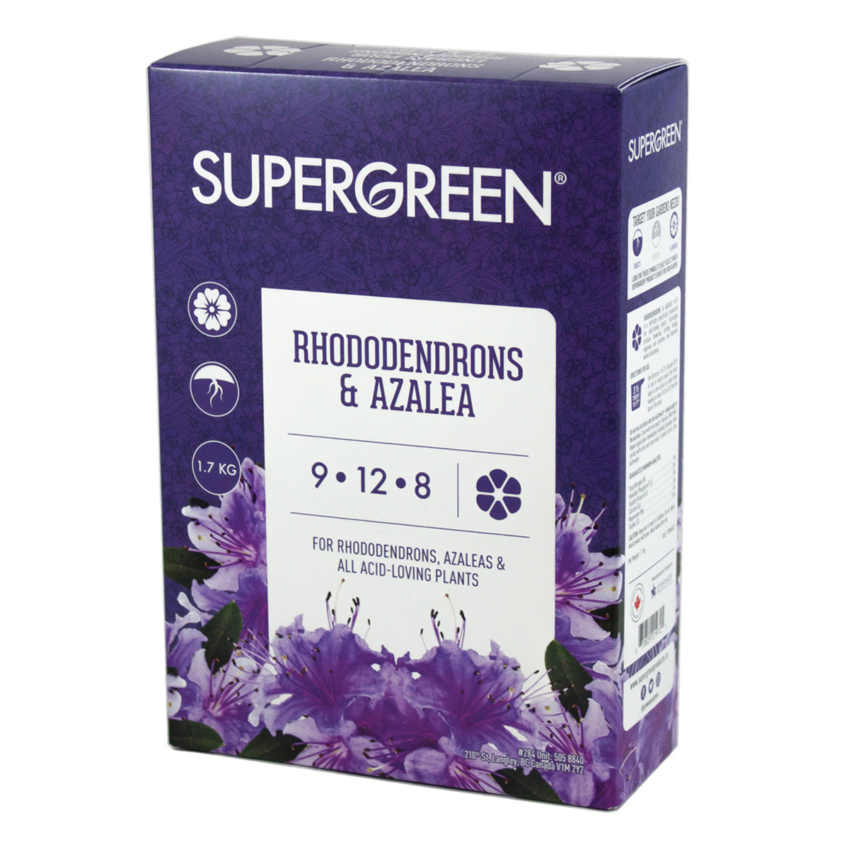 Supergreen Rhododendrons & Azalea 9-12-8 - 1.7kg