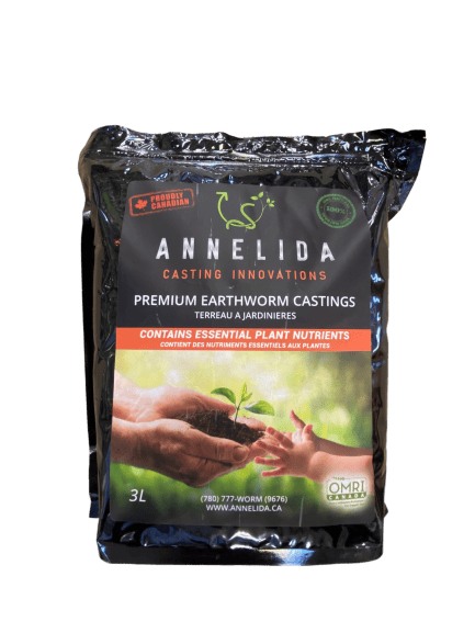 Annelida Premium Worm Castings - 3L