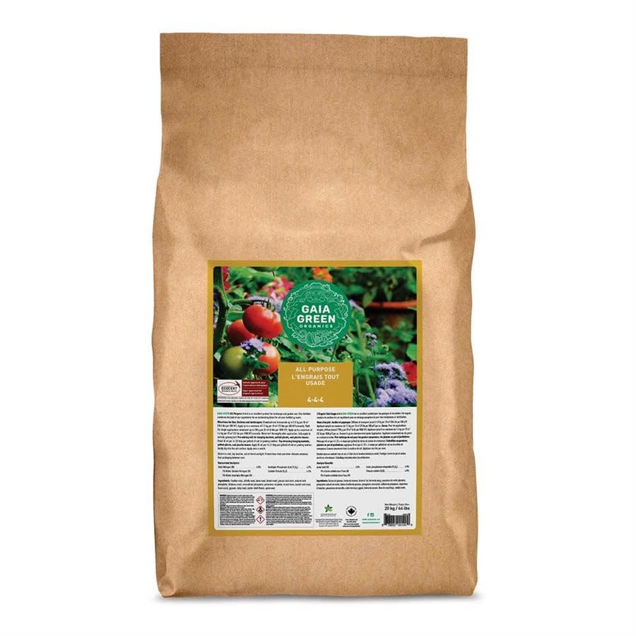 Gaia Green Granulated All Purpose (4-4-4) - 20kg