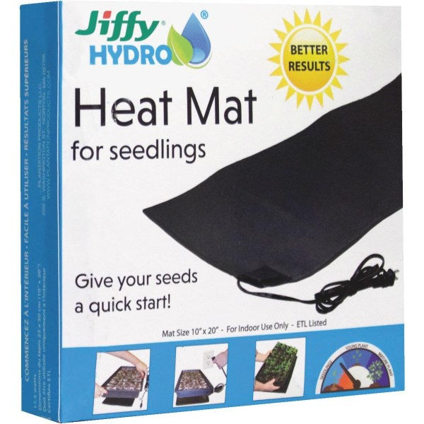 Jiffy Hydro 10 In x 20 In 17.5W Seedling Heat Mat