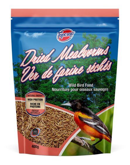 Topcrop Dried Mealworms Wild Bird - 400g