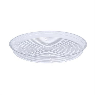 8" Clear Vinyl Plant Saucer