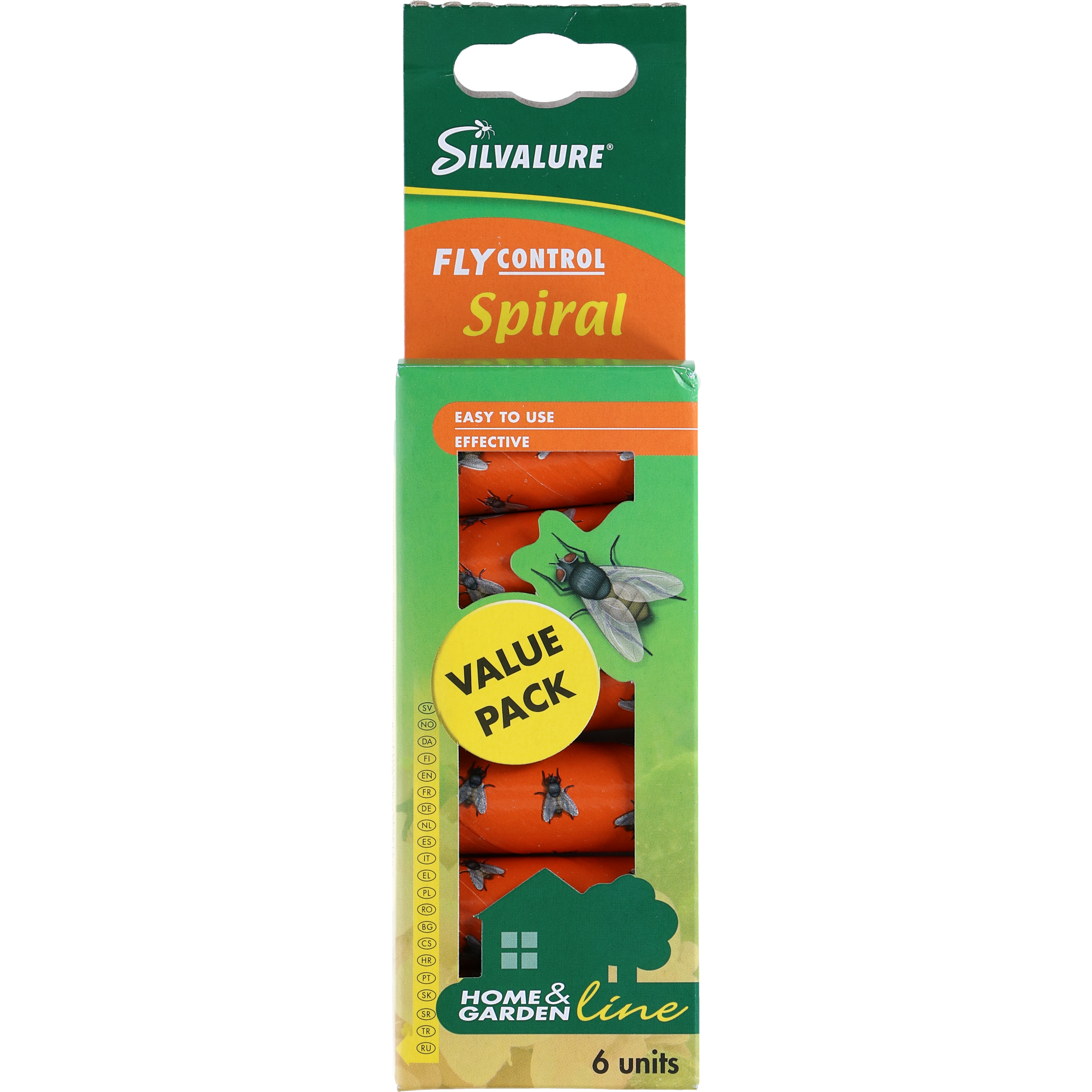 Silvalure Fly Spirals 6pk