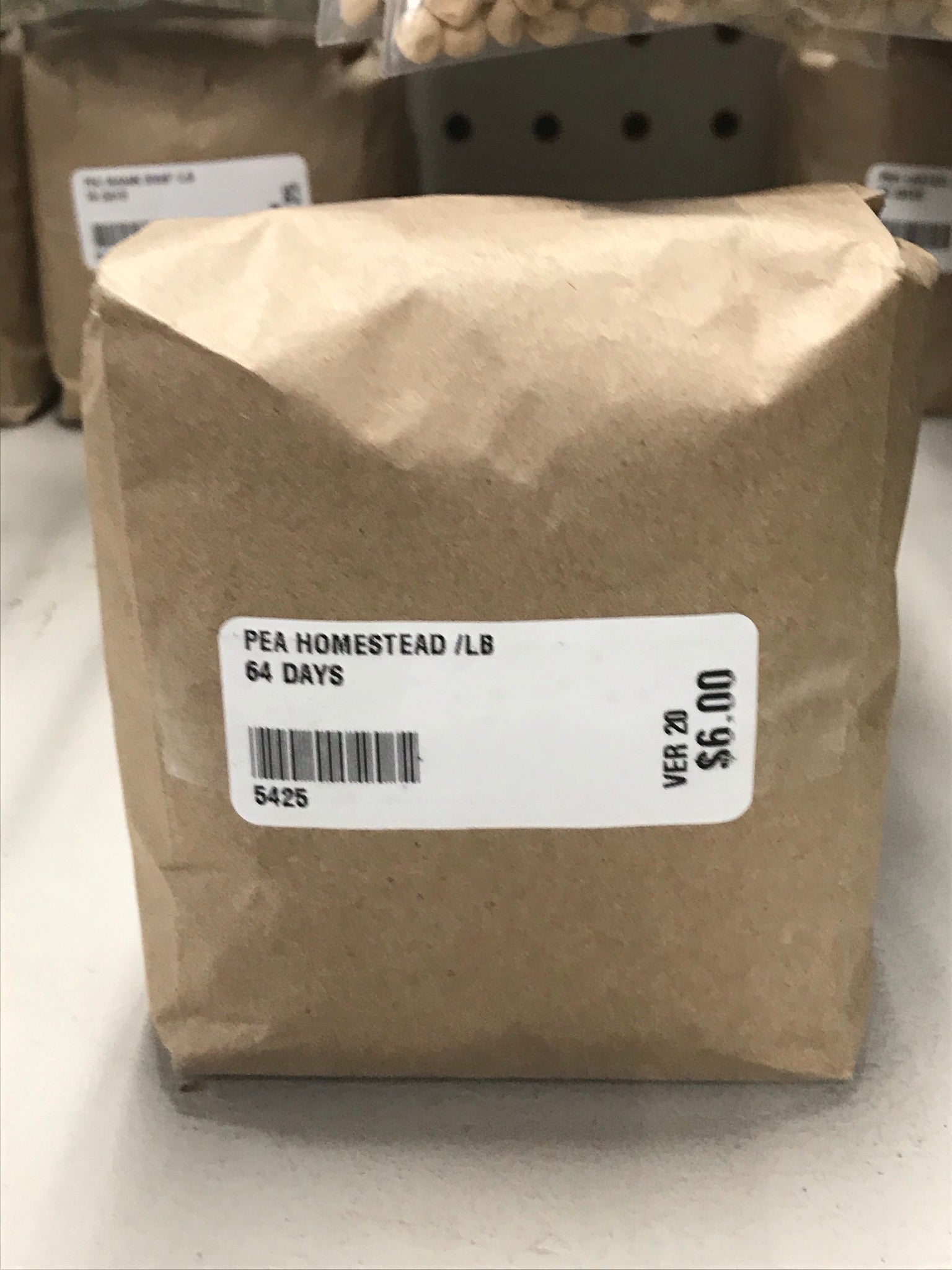 Homesteader or Pea Seeds Lincoln (64 Days) - 1lb - Bulk