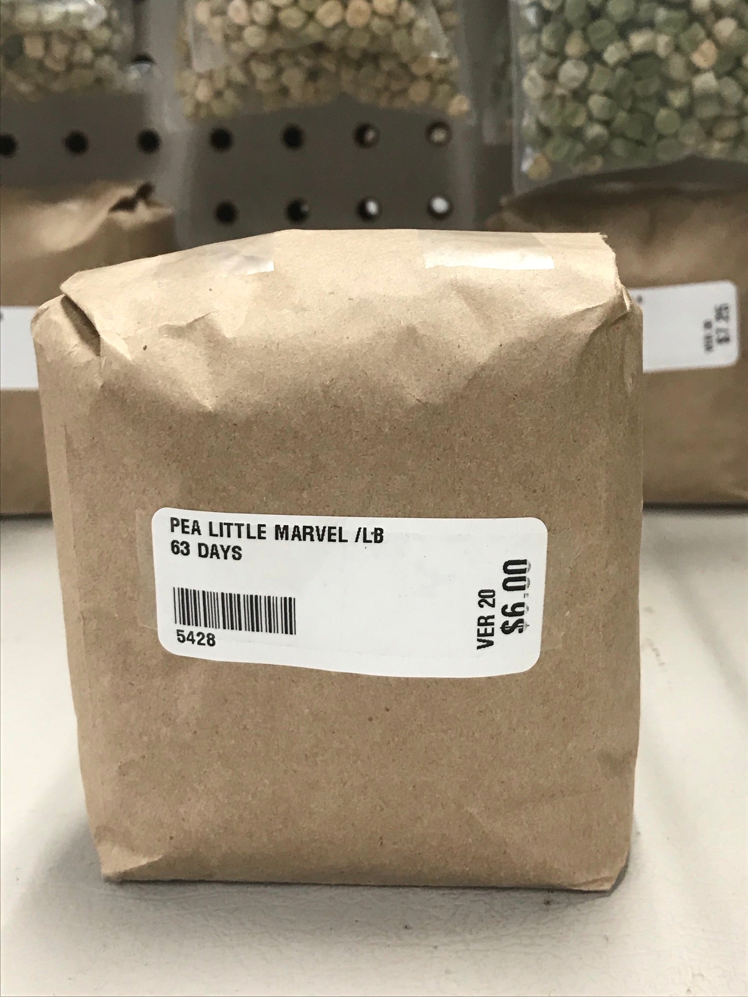 Little Marvel Pea Seeds (English Type) (63Days) - 1lb - Bulk