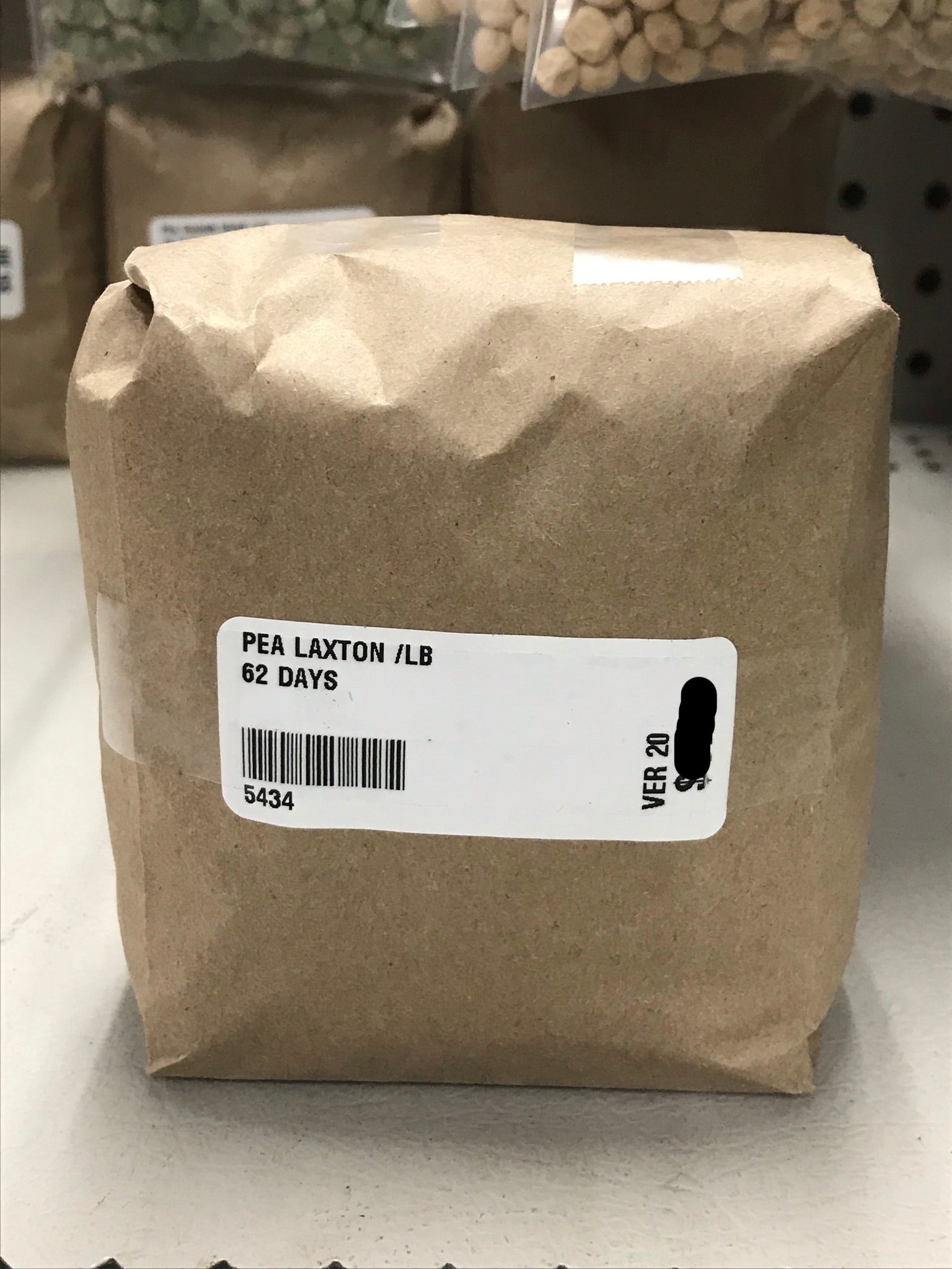 Thomas Laxton Pea Seeds (Shelling Type) (62 Days) - 1lb - Bulk