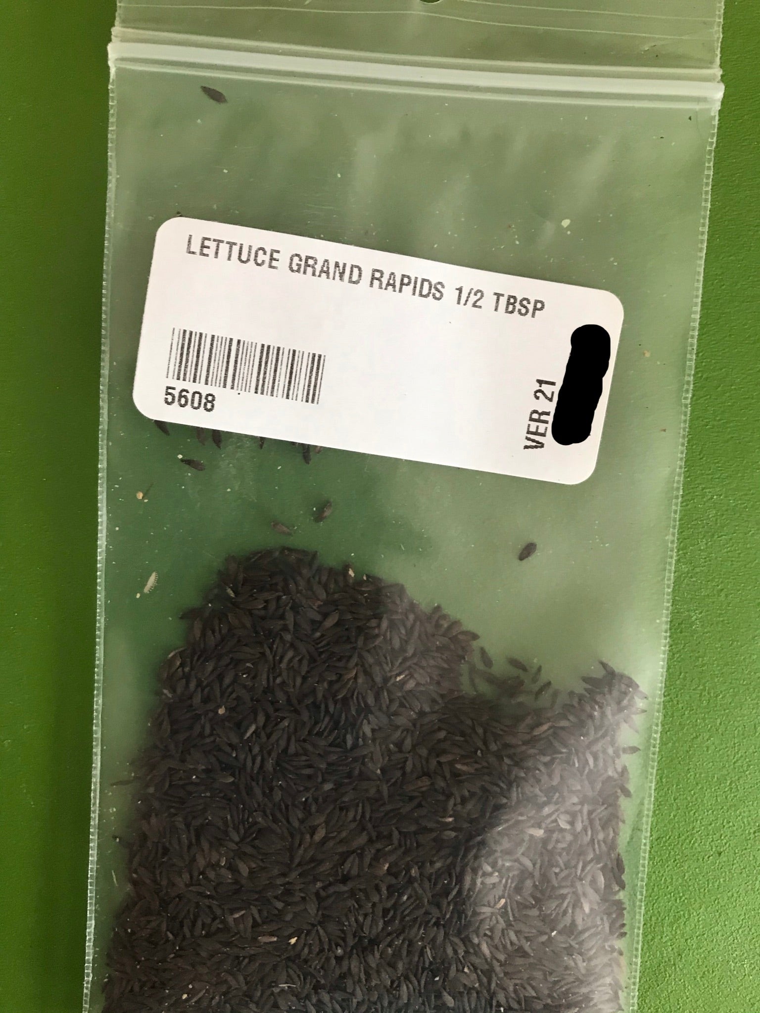 Grand Rapids Leaf Lettuce - 1/2 Tbsp - Bulk