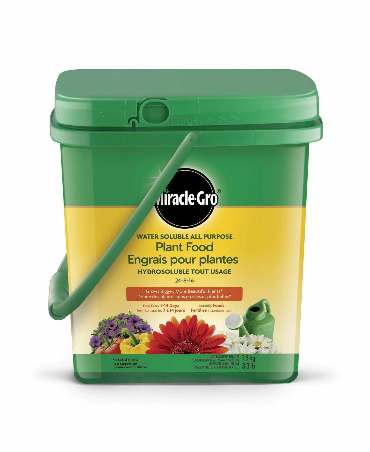 Miracle-Gro All Purpose Fertilizer 24-8-16 (1.5kg)
