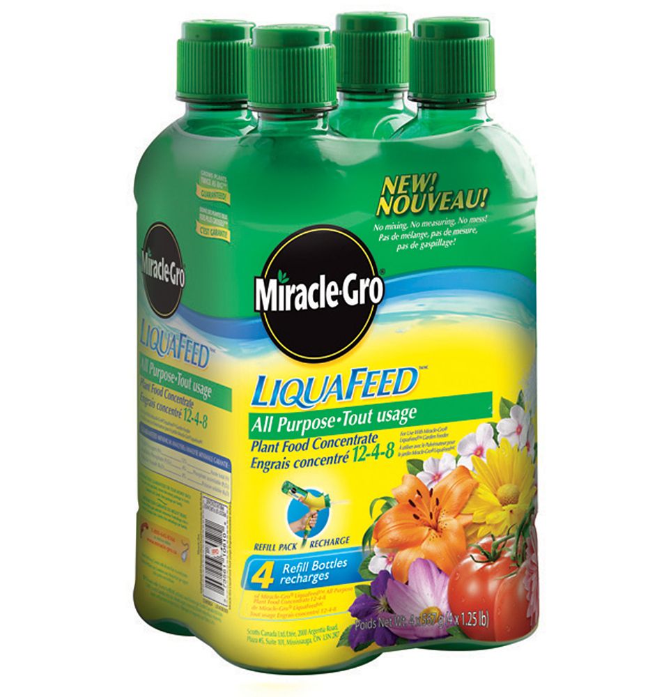 Miracle-Gro Liquafeed Ultra Bloom Plant Food Refill 4pk (567g each)