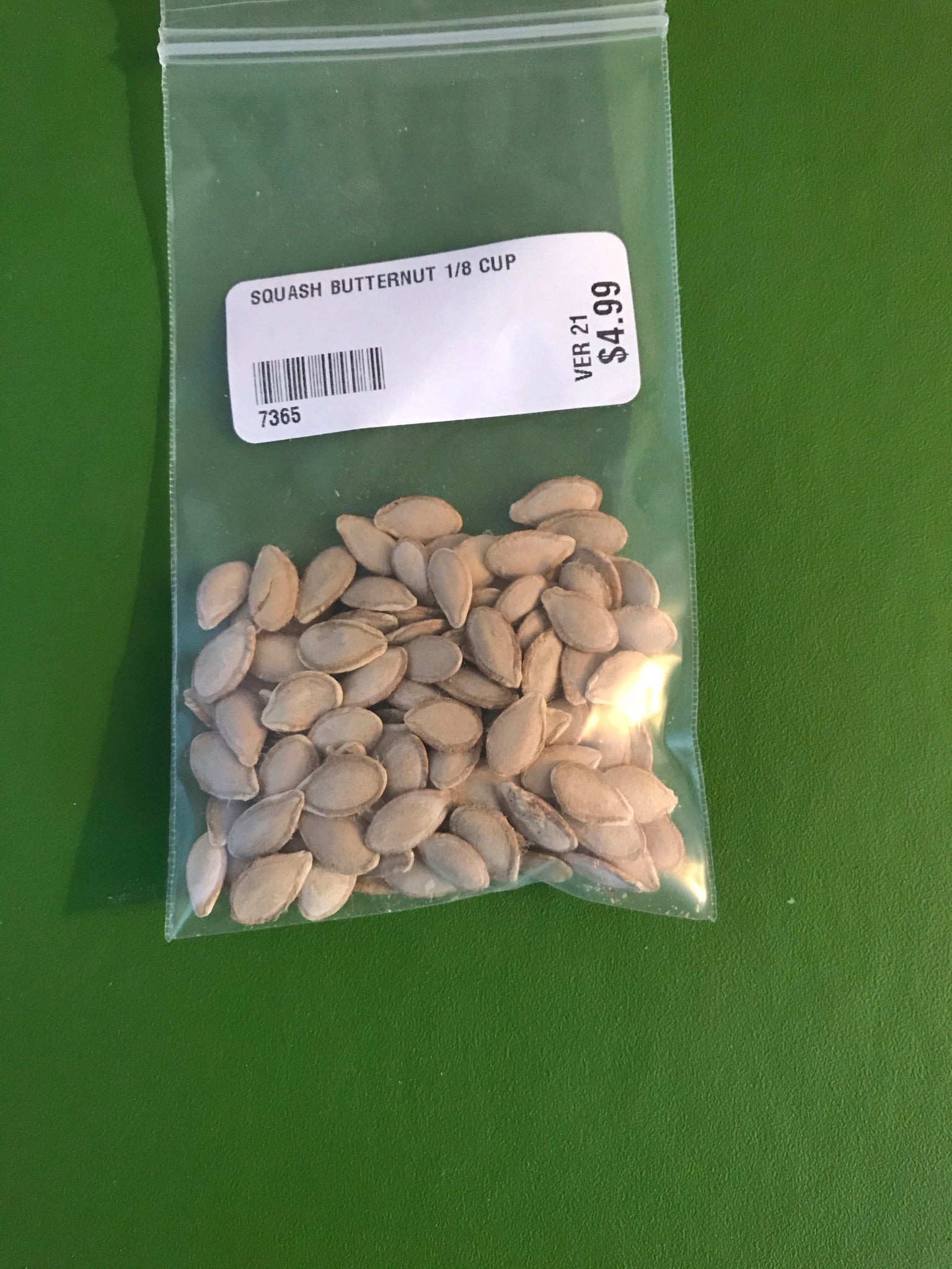 Butternut Squash 1/8 cup - Bulk