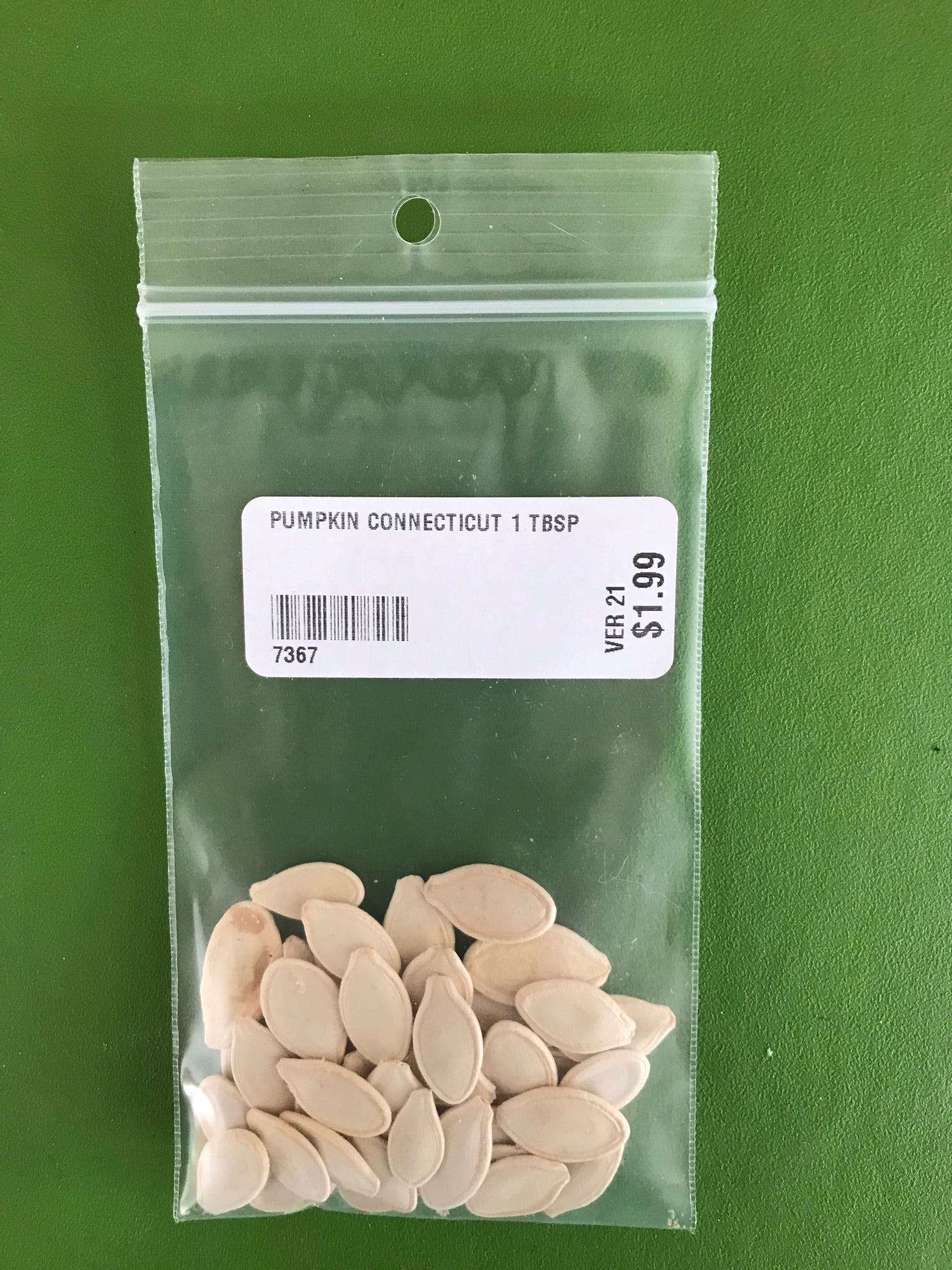 Connecticut Field Pumpkins (120 days) - 1 Tbsp - Bulk