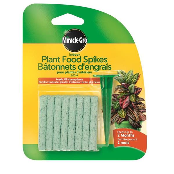 Miracle-Gro Indoor Plant Food Fertilizer Spikes