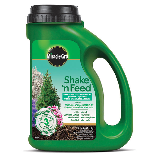 Miracle-Gro Shake 'n Feed Tree & Shrub Fertilizer - 18-6-12 (2.04 kg)