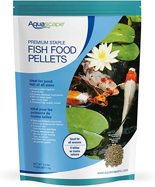 Aquascape Premium Staple Fish Food Pellets - 2 Kg
