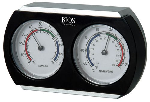 Bios Analog Thermomter/Hygrometer Desk Top