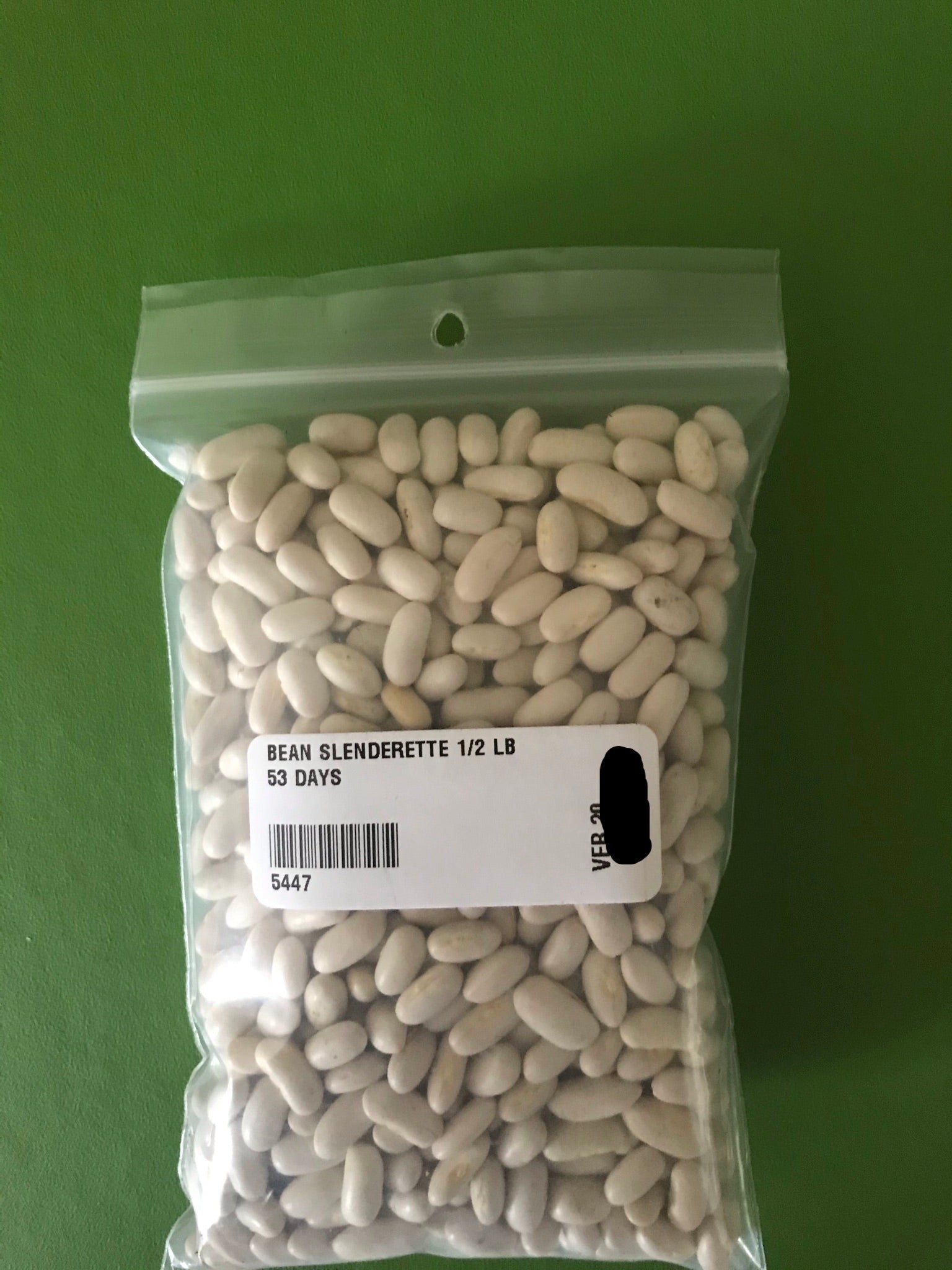 Slenderette Bush Bean Seeds (53 Days) - 1/2 lb - Bulk