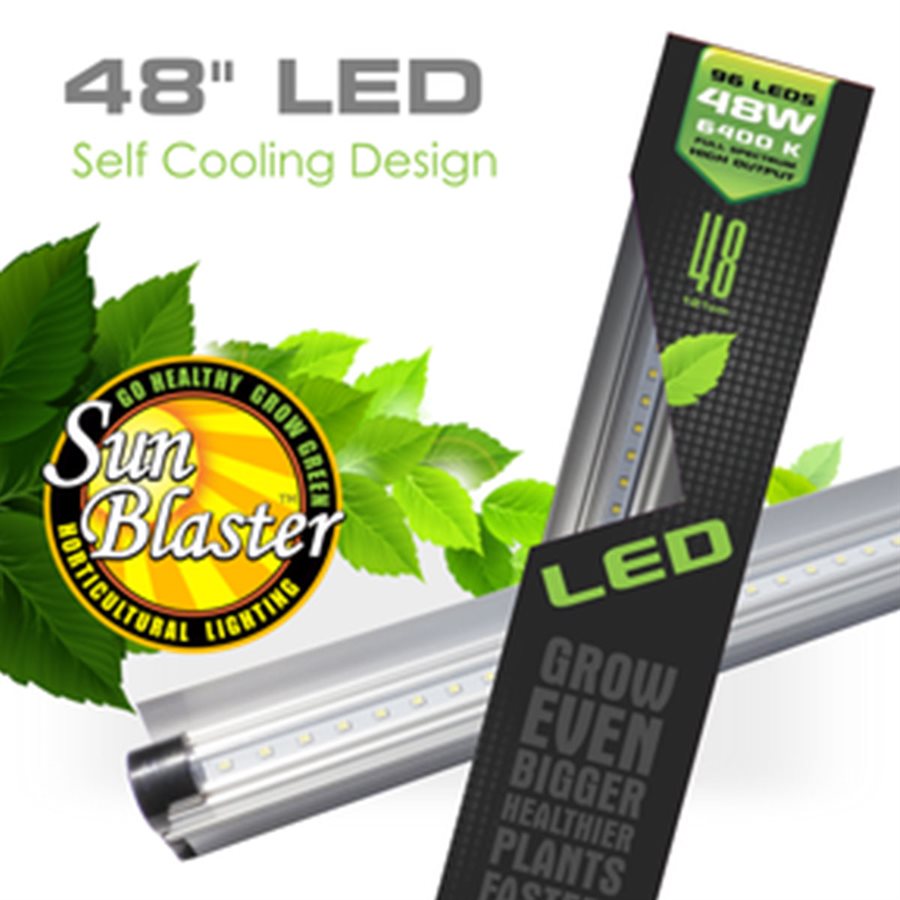 Sun Blaster 4' LED Light Strip HO 6400K 48W