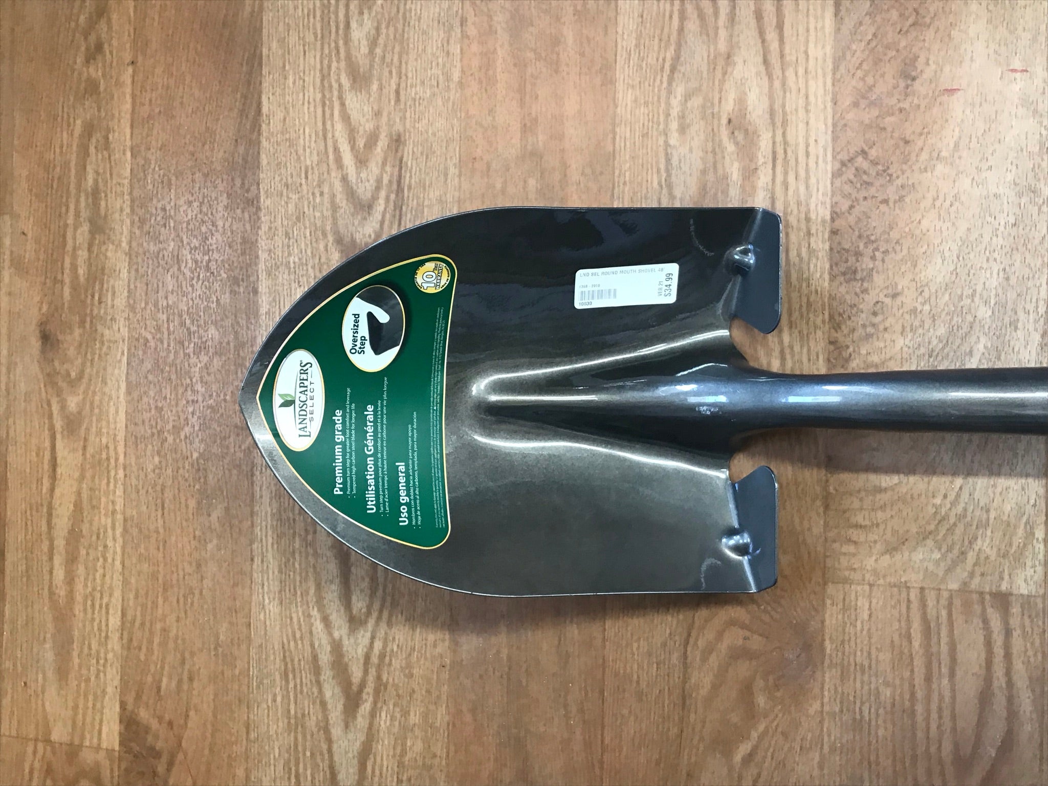 Landscapers Select Round Mouth Shovel - 48"