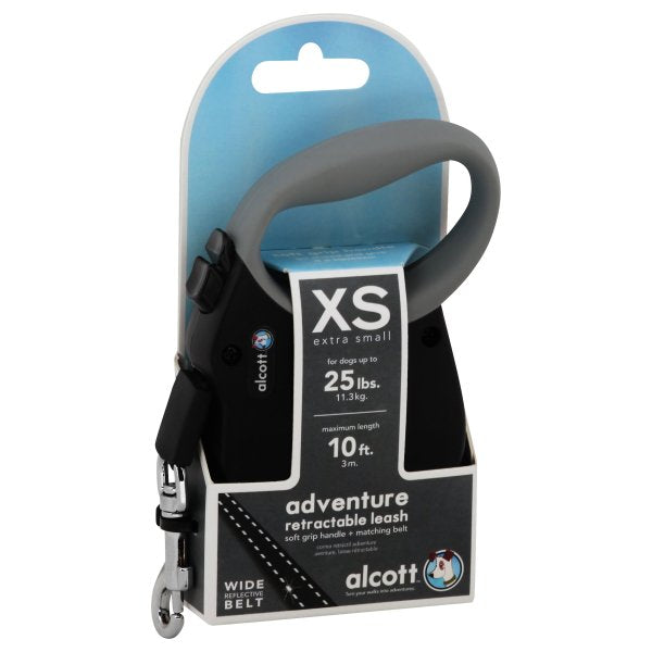 Alcott Retractable Dog Leash - X-Small (10')