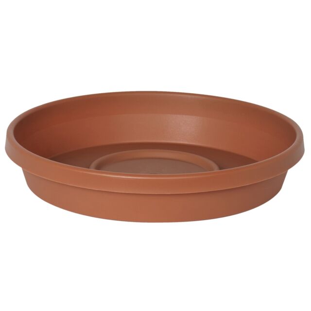 Terra Cotta Plant Saucer - Heavy Duty Plastic - 20"