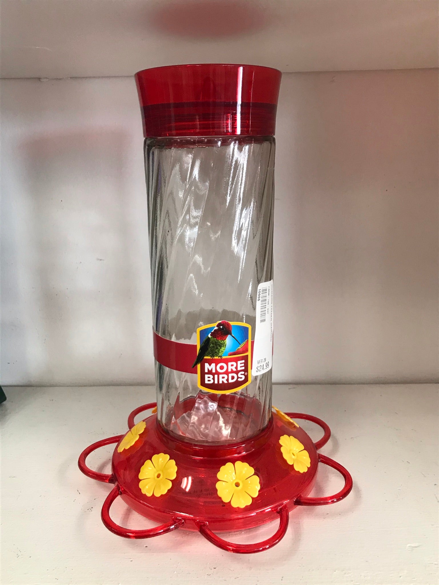 Perky-Pet Diamond Hummingbird Feeder 30 oz