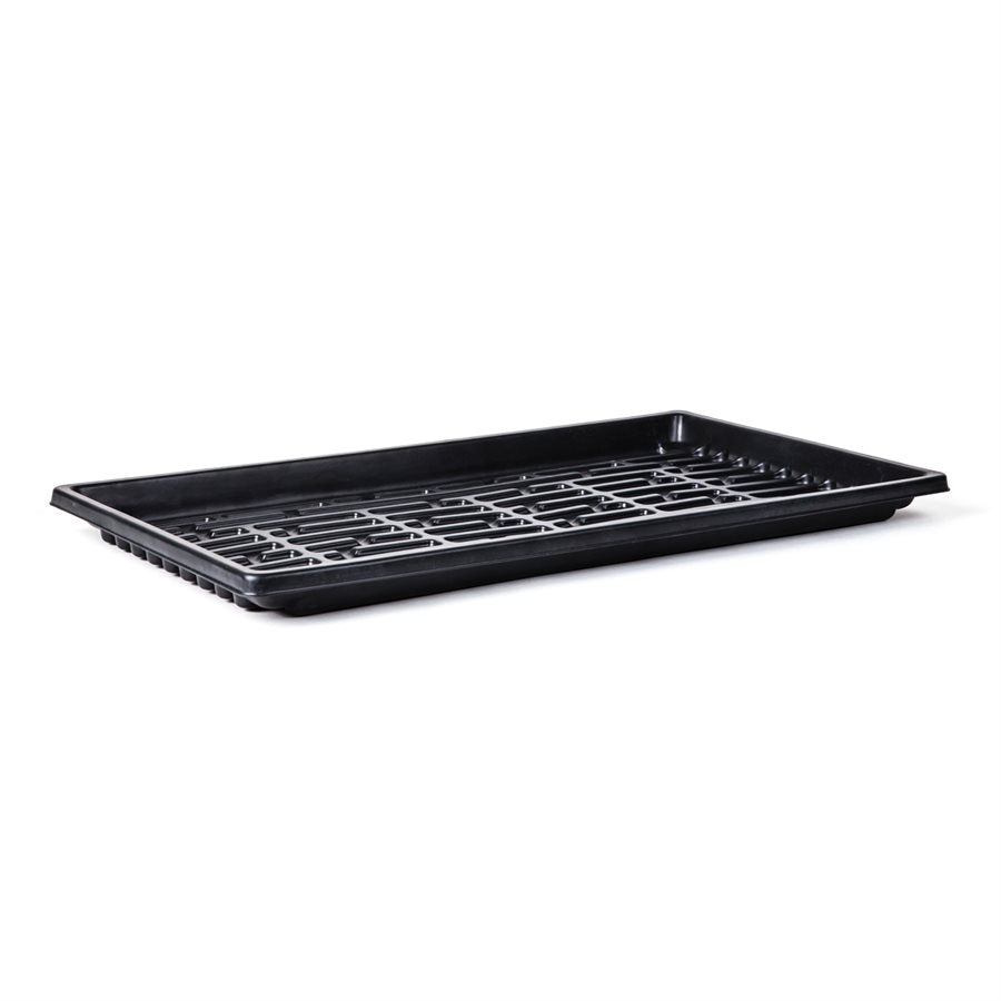 1020 Double Thick 1.25" Deep Microgreen Tray with Holes