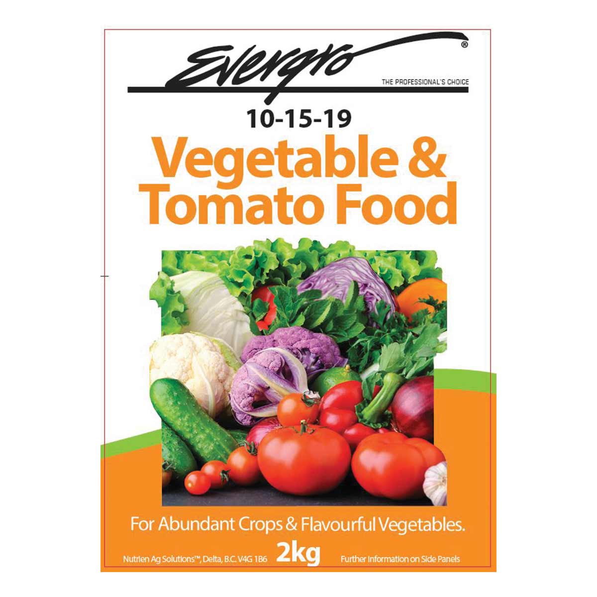 Evergo Tomato/Vegetable Fertilizer 10-15-19 - 2kg