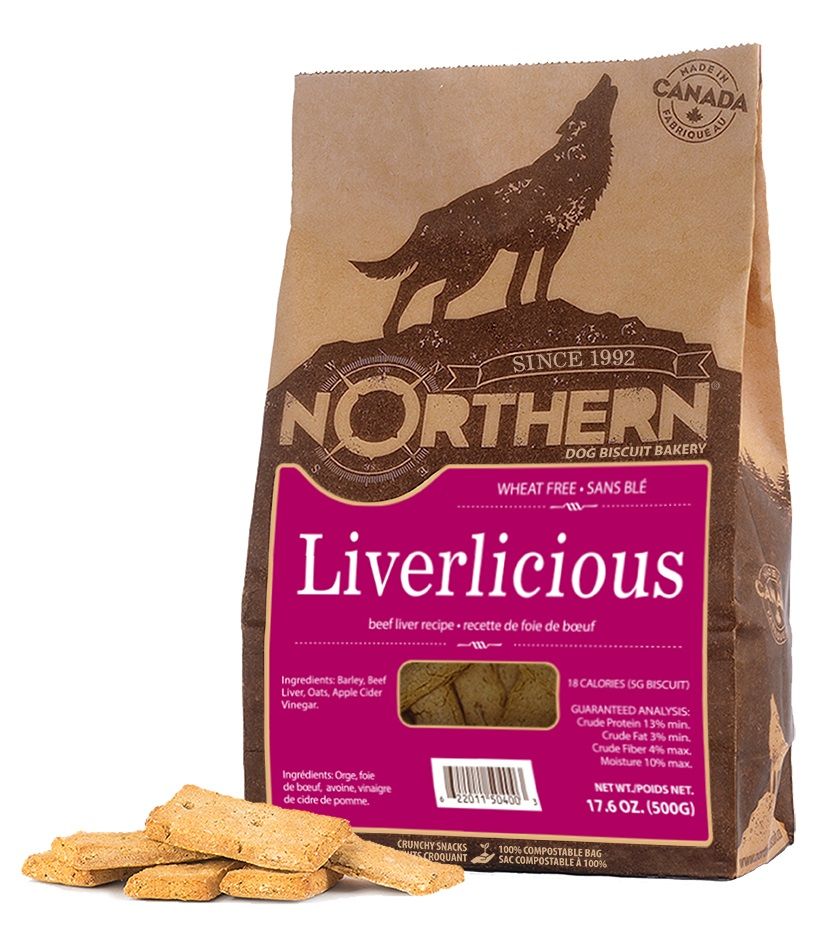 Northern Liverlicious Dog Biscuit - 500g