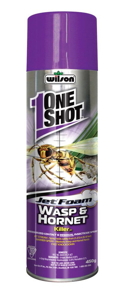 Wilson One Shot Hornet & Wasp Spray (450g)