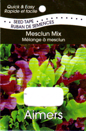 OSC Mesclun Mixture (Aimers Seed Tape)