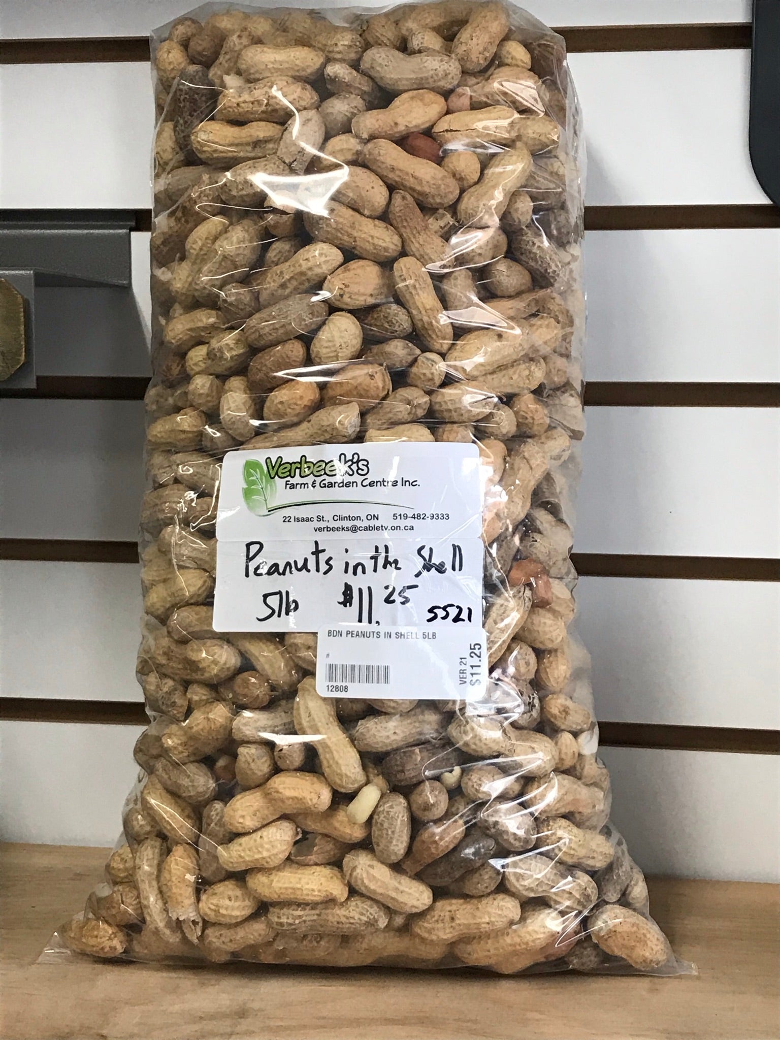 Peanuts in the Shell - 5lb - Bulk
