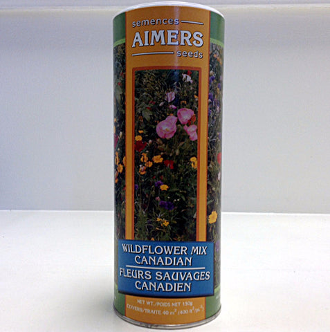 Canadian Wildflower Mixture Aimers Seed Shaker Tube