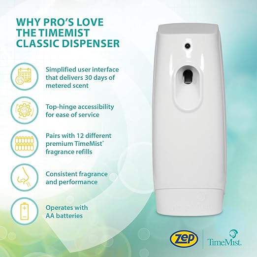 TimeMist Classic Metered Aerosol Fragrance Dispenser