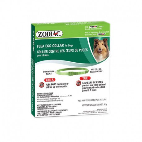 Zodiac Flea Egg Collar for Dogs