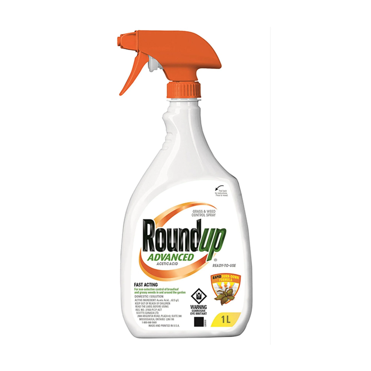 Round Up Advanced Grass and Weed Control - 1L