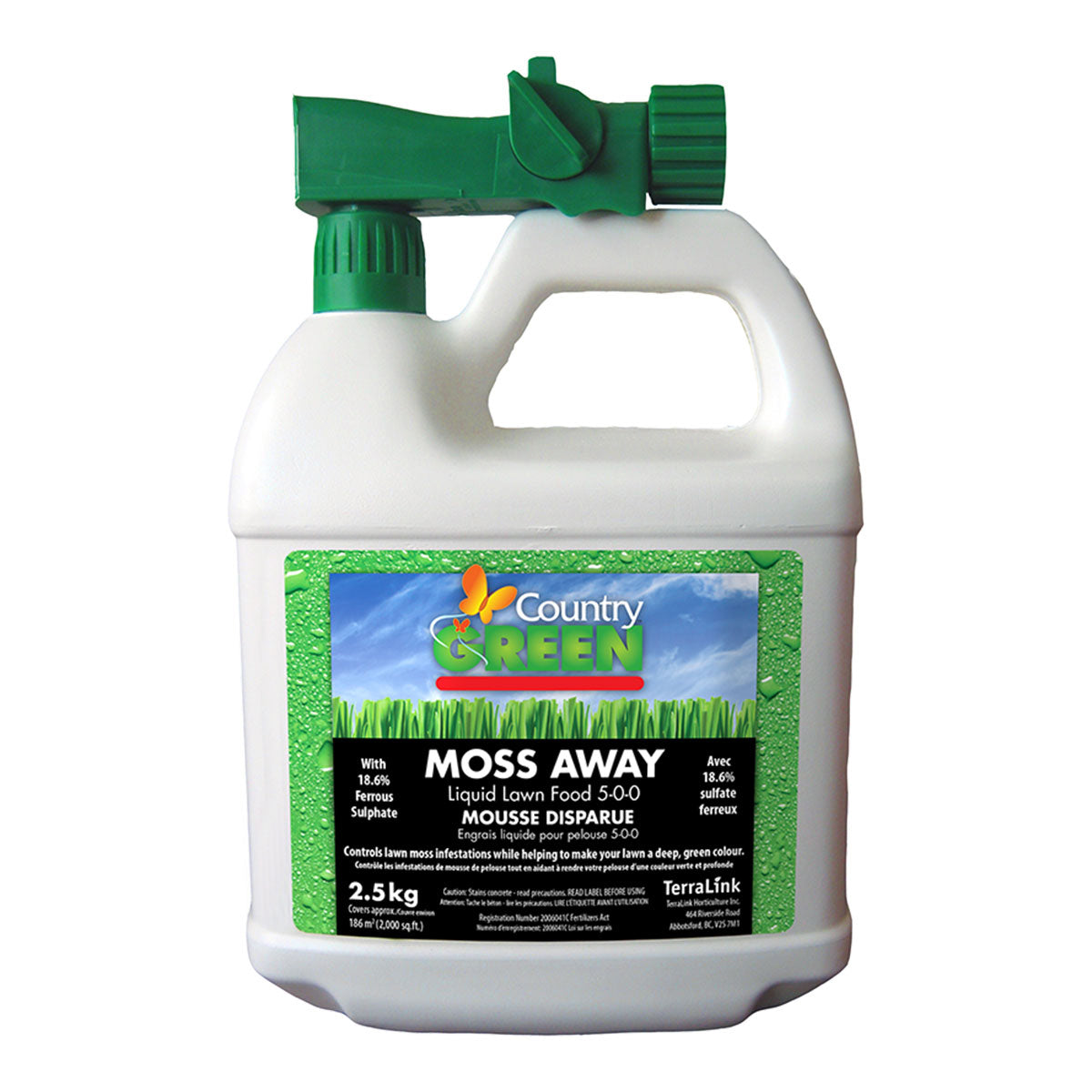 Country Green Moss Away 5-0-0 RTU - 2.5kg