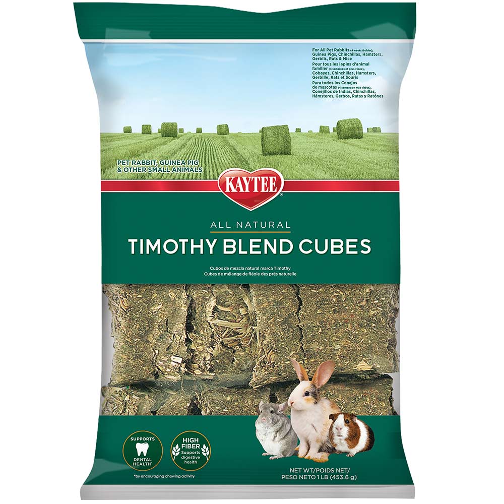 Kaytee Timothy Hay Blend Cubes 1LB