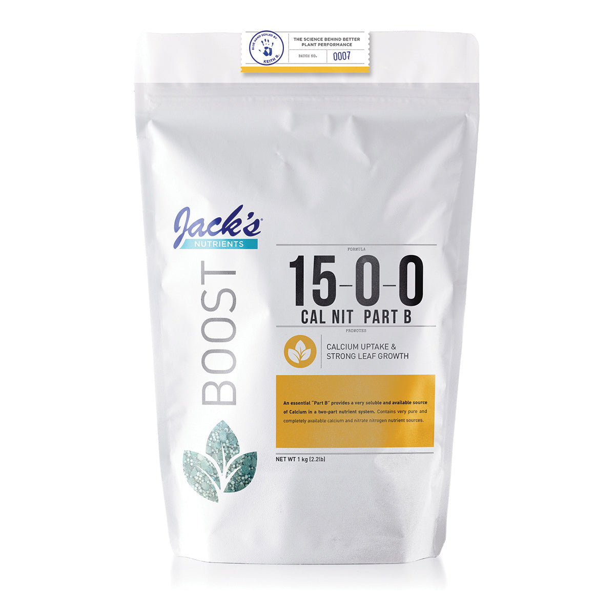 Jack's Nutrients Boost Cal Nit Part B 15-0-0 - 1 kg
