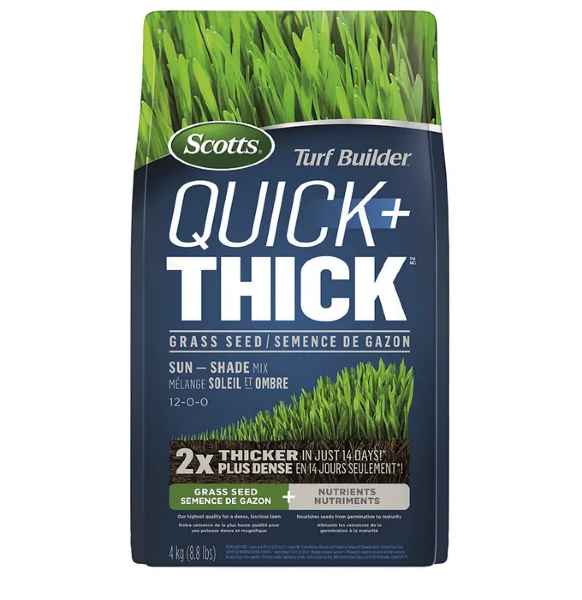 Scotts Turf Builder Grass Seed Sun & Shade Mix - 4 kg