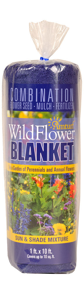 Amturf Wildflower Seed Blanket - 10 sq ft