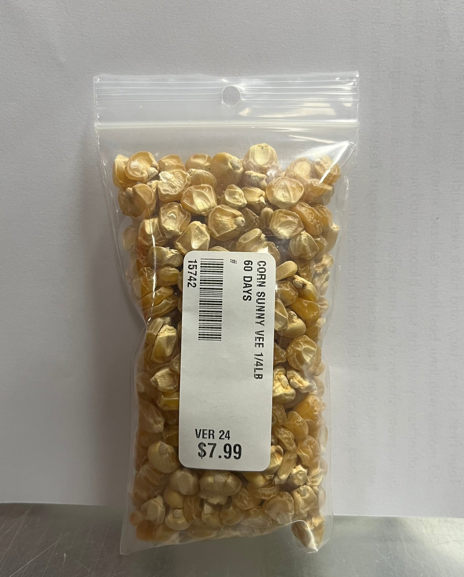 Sunnyvee Sweet Corn Seeds - 1/4lb - 60 Day