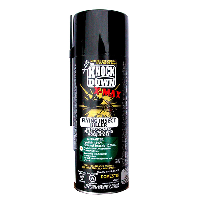 Knock Down X-Max Flying Insect Killer - 212gm