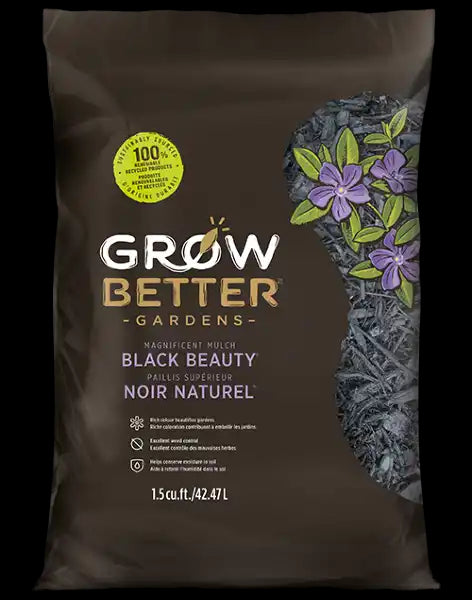 Grow Better Black Beauty Mulch - 1.5 cu. ft.