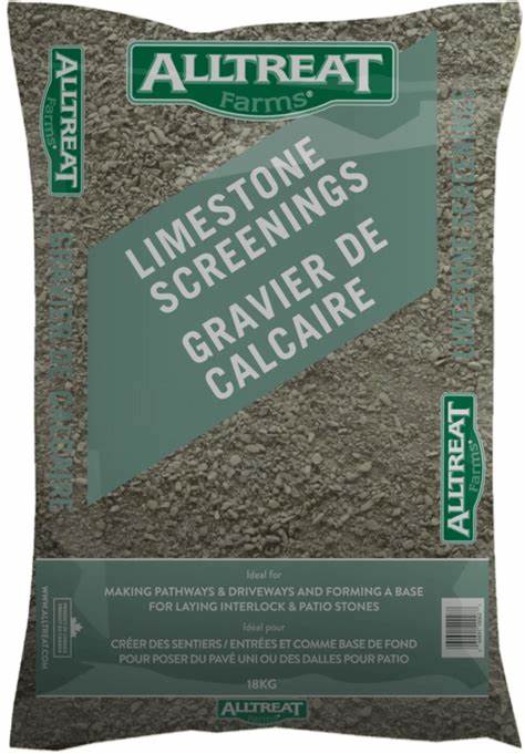 All Treat Decorative Landscape Limestone Screenings - 18kg